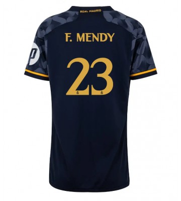 Real Madrid Ferland Mendy #23 Segunda Equipación Mujer 2023-24 Manga Corta